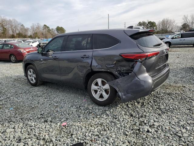 Photo 2 from auction – 2022 TOYOTA HIGHLANDER with VIN 5TDZZRAH4NS100001