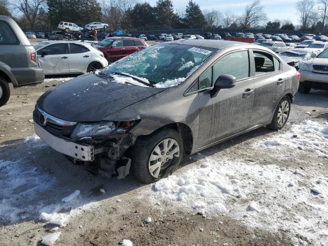HONDA CIVIC LX 2012 with VIN 19XFB2F51CE065082 - Photo from auction