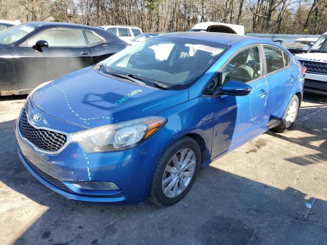 KIA FORTE EX 2015 with VIN KNAFX4A87F5362322 - Photo from auction
