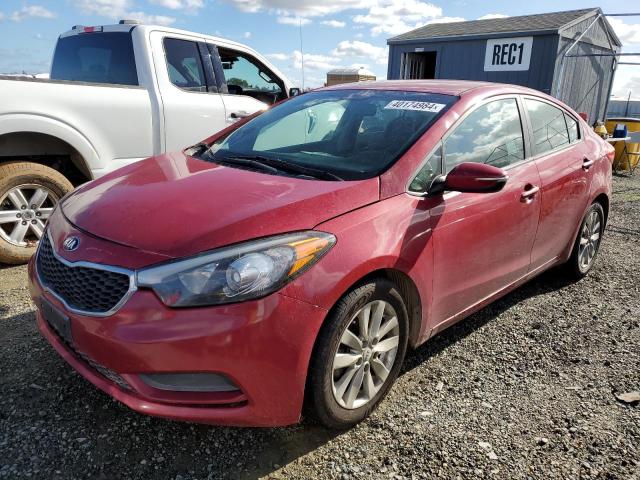 KIA FORTE LX 2016 with VIN KNAFX4A62G5462750 - Photo from auction