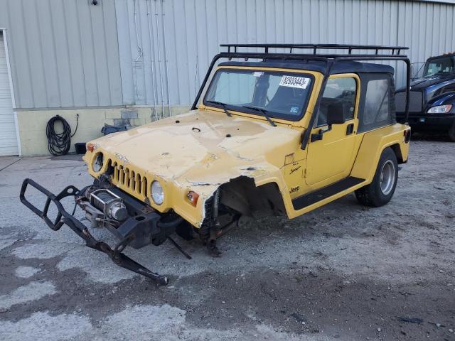 JEEP WRANGLER / 2000 with VIN 1J4FA49S9YP793153 - Photo from auction