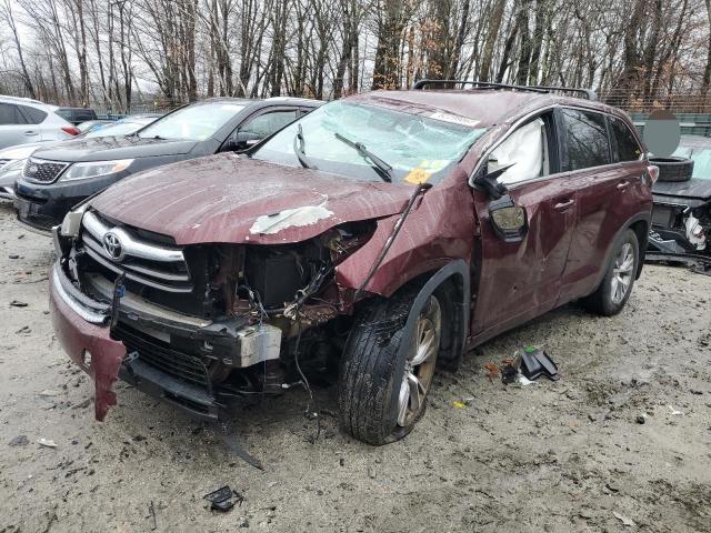 TOYOTA HIGHLANDER 2016 with VIN 5TDBKRFH2GS308556 - Photo from auction