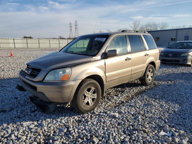 HONDA PILOT EXL 2003 with VIN 2HKYF186X3H559028 - Photo from auction