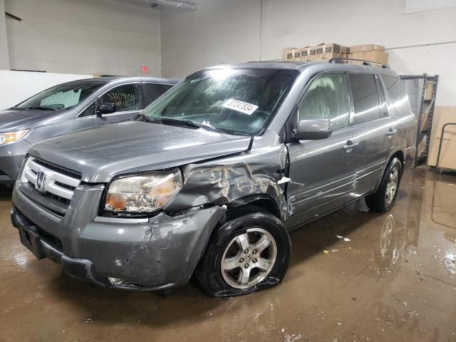 HONDA PILOT EXL 2008 with VIN 5FNYF18538B040402 - Photo from auction