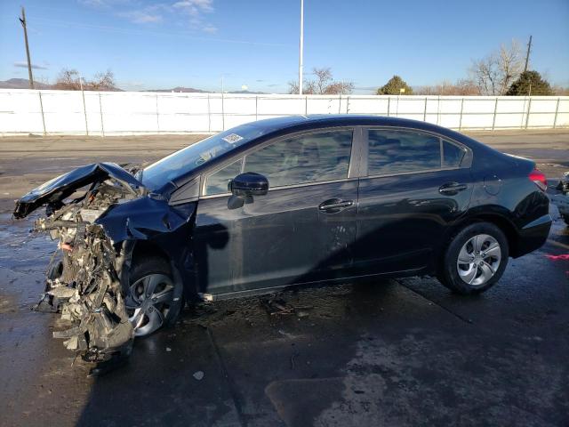 HONDA CIVIC LX 2015 with VIN 19XFB2F56FE120033 - Photo from auction