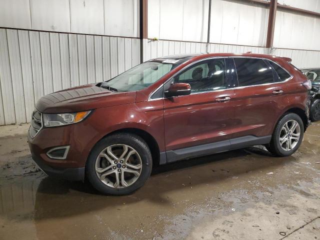 FORD EDGE TITAN 2015 with VIN 2FMTK4K94FBB00910 - Photo from auction