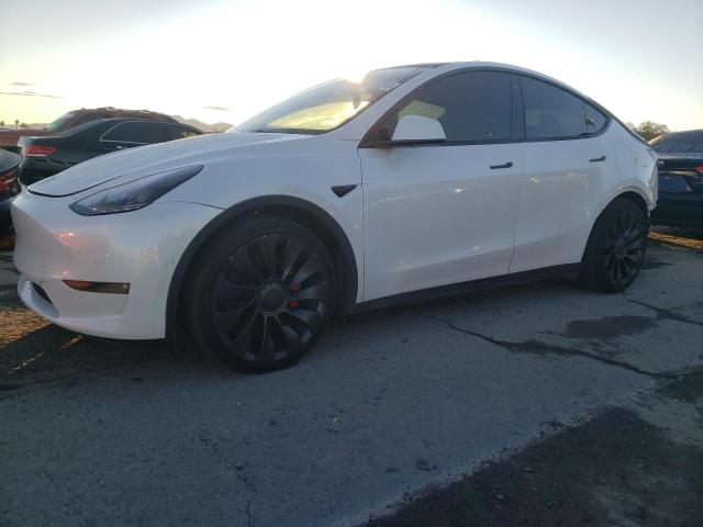 TESLA MODEL Y 2022 with VIN 7SAYGDEFXNF494253 - Photo from auction
