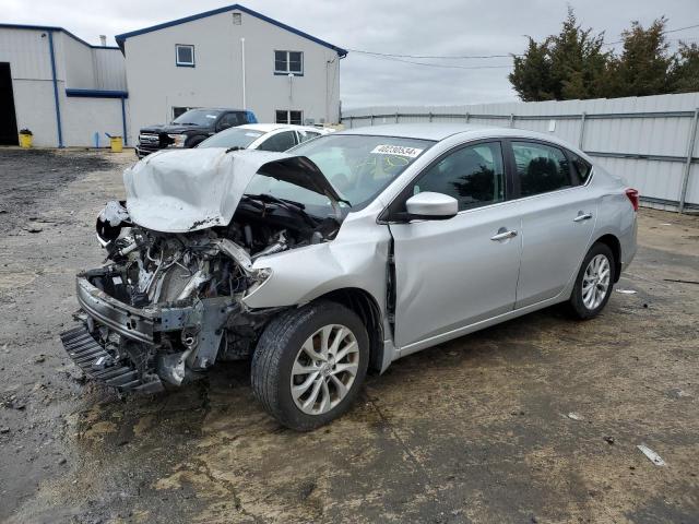 NISSAN SENTRA S 2018 with VIN 3N1AB7AP1JY239229 - Photo from auction