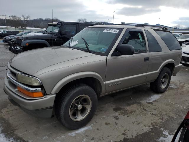 CHEVROLET BLAZER 2003 with VIN 1GNCS18X23K135902 - Photo from auction
