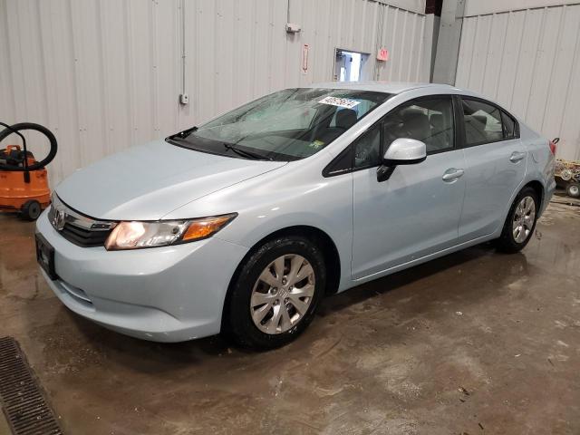HONDA CIVIC LX 2012 with VIN 19XFB2F57CE089595 - Photo from auction