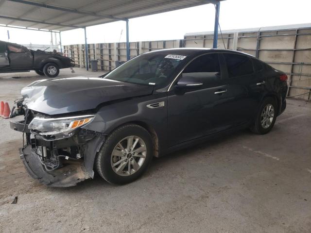 KIA OPTIMA LX 2018 with VIN KNAGT4L36J5211045 - Photo from auction