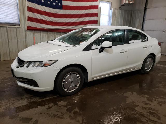 Photo 1 from auction – 2013 HONDA CIVIC HF with VIN 2HGFB2F60DH585547