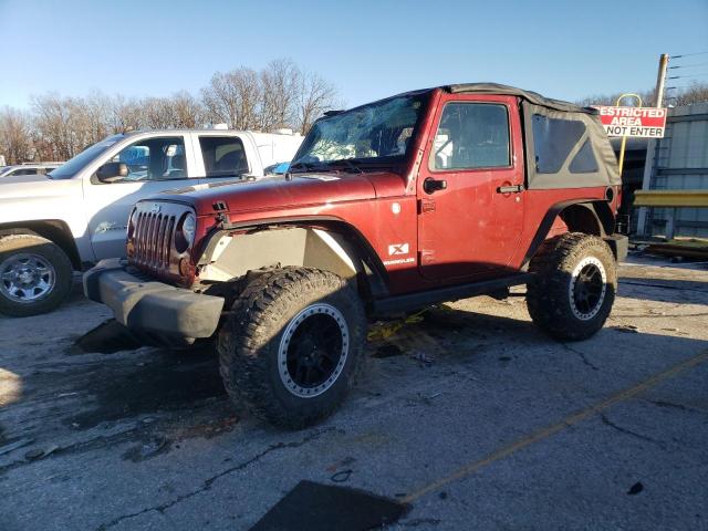 JEEP WRANGLER X 2008 with VIN 1J4FA24118L574293 - Photo from auction