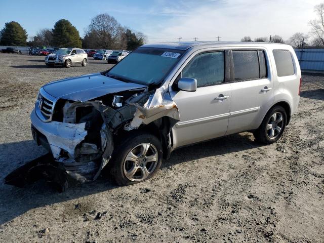 HONDA PILOT EXL 2015 with VIN 5FNYF4H56FB004928 - Photo from auction