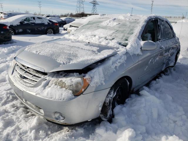KIA SPECTRA LX 2006 with VIN KNAFE121265277586 - Photo from auction