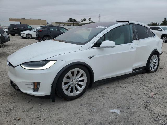 TESLA MODEL X 2021 with VIN 5YJXCBE21MF322567 - Photo from auction