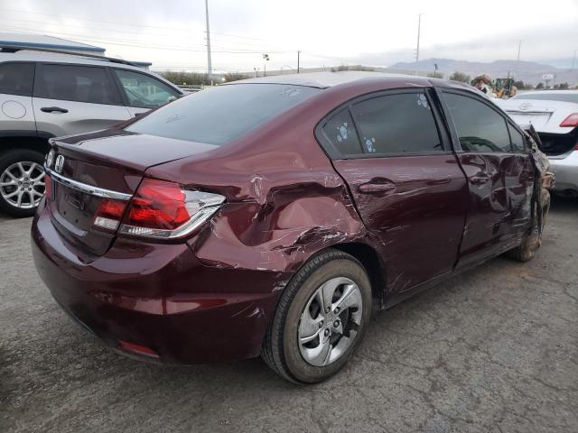 Photo 3 from auction – 2014 HONDA CIVIC LX with VIN 19XFB2F51EE075646