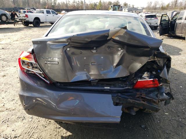 Photo 6 from auction – 2012 HONDA CIVIC LX with VIN 19XFB2F5XCE381242