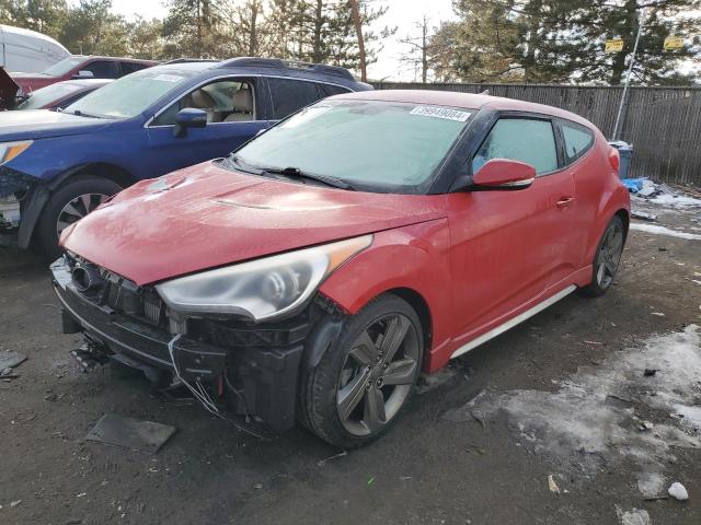 HYUNDAI VELOSTER T 2013 with VIN KMHTC6AE7DU113102 - Photo from auction