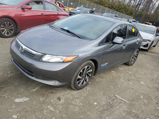 HONDA CIVIC LX 2012 with VIN 19XFB2F55CE102246 - Photo from auction