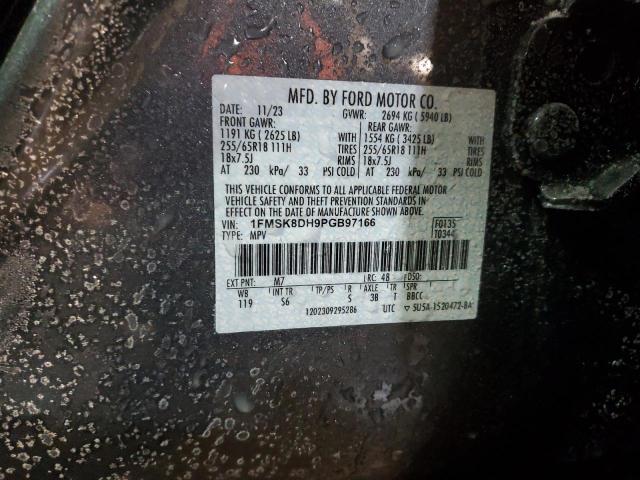Photo 14 from auction – 2023 FORD EXPLORER X with VIN 1FMSK8DH9PGB97166