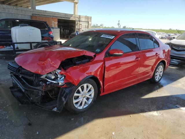 VOLKSWAGEN JETTA SE 2012 with VIN 3VWDP7AJ4CM306565 - Photo from auction