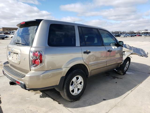 Photo 3 from auction – 2007 HONDA PILOT LX with VIN 5FNYF28167B038161