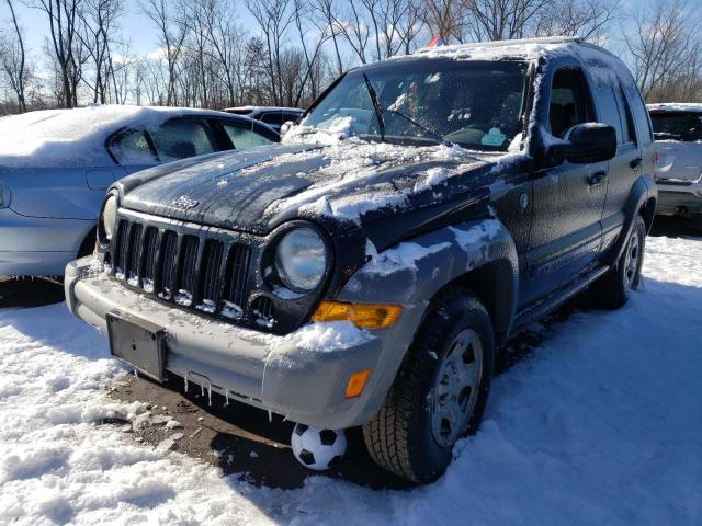 JEEP LIBERTY SP 2005 with VIN 1J4GL48K85W649837 - Photo from auction