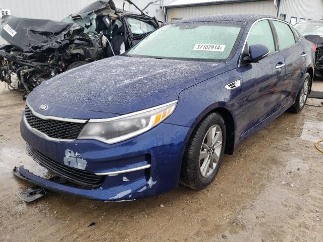 KIA OPTIMA LX 2016 with VIN 5XXGT4L16GG034146 - Photo from auction