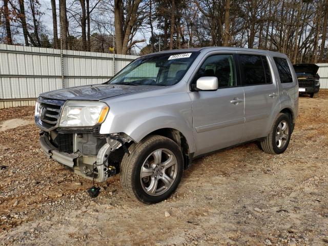 HONDA PILOT EXL 2012 with VIN 5FNYF3H51CB011436 - Photo from auction
