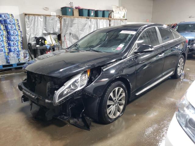 HYUNDAI SONATA SPO 2017 with VIN 5NPE34AF2HH581264 - Photo from auction