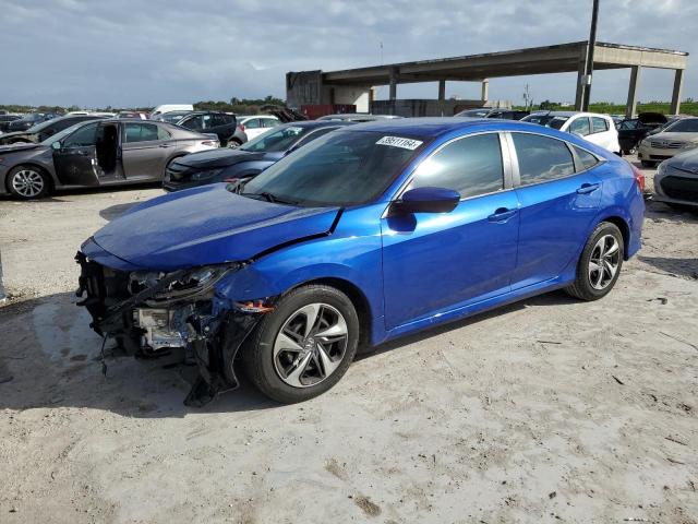 HONDA CIVIC LX 2019 with VIN 19XFC2F64KE041234 - Photo from auction