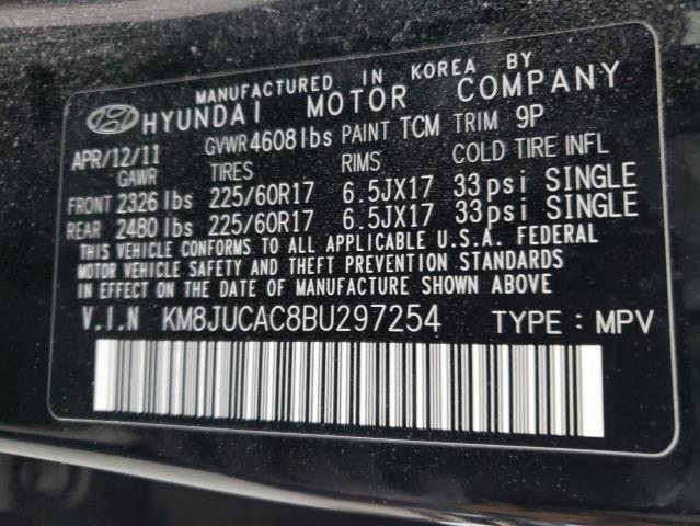Photo 14 from auction – 2011 HYUNDAI TUCSON GLS with VIN KM8JUCAC8BU297254