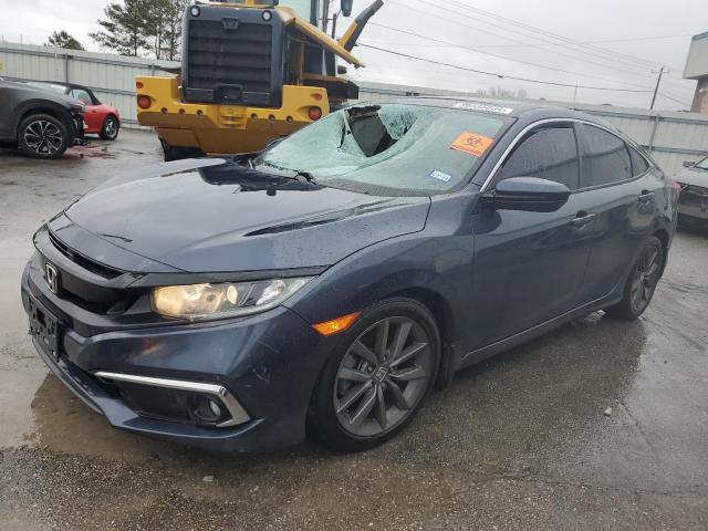 HONDA CIVIC EX 2019 with VIN JHMFC1F38KX012091 - Photo from auction