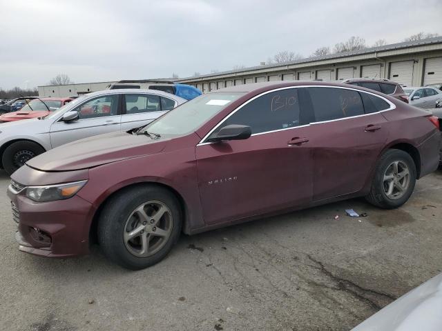 CHEVROLET MALIBU LS 2016 with VIN 1G1ZB5ST6GF192188 - Photo from auction