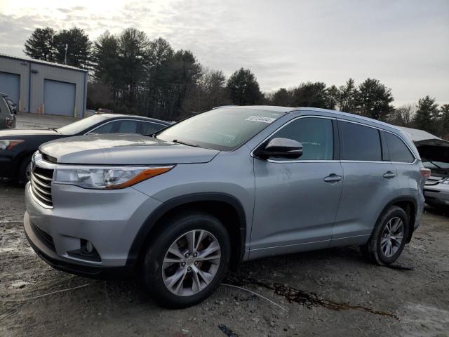 TOYOTA HIGHLANDER 2015 with VIN 5TDJKRFH7FS164805 - Photo from auction