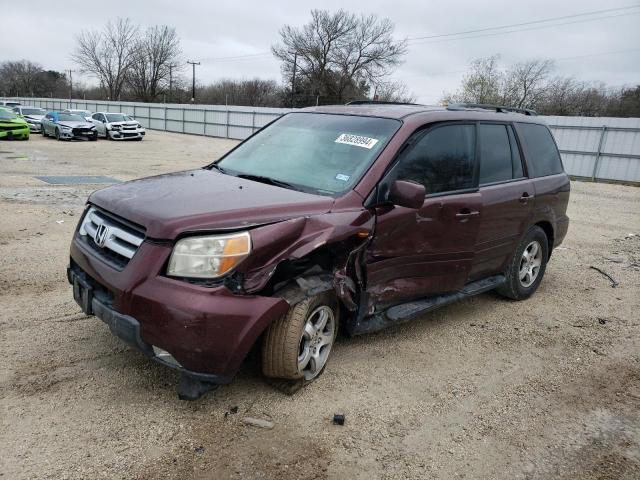 HONDA PILOT EXL 2008 with VIN 5FNYF28618B000527 - Photo from auction