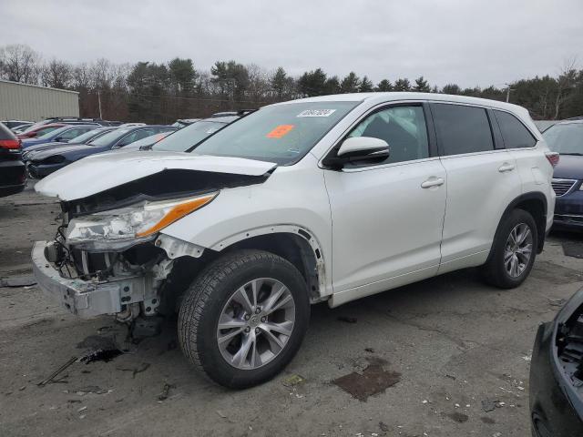 TOYOTA HIGHLANDER 2015 with VIN 5TDBKRFH0FS166867 - Photo from auction
