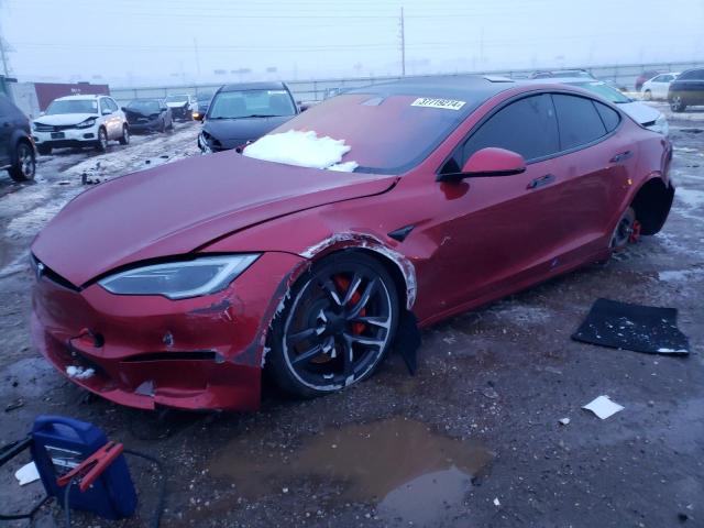 TESLA MODEL S 2023 with VIN 5YJSA1E68PF522007 - Photo from auction