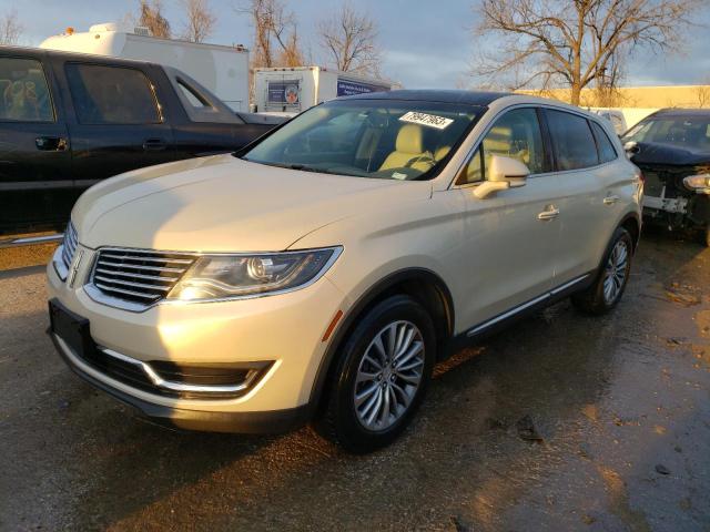 LINCOLN MKX SELECT 2016 with VIN 2LMPJ6KR2GBL60339 - Photo from auction