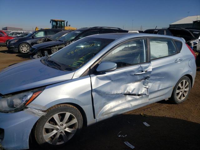 HYUNDAI ACCENT GLS 2013 with VIN KMHCU5AE1DU072828 - Photo from auction