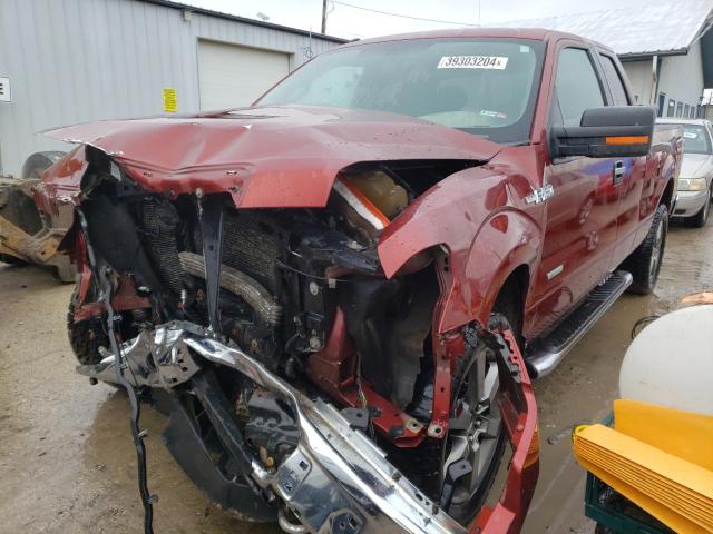 FORD F150 SUPER 2014 with VIN 1FTFX1ET5EKE98822 - Photo from auction