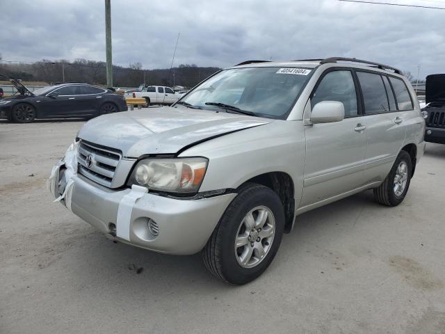 TOYOTA HIGHLANDER 2005 with VIN JTEDP21A250049476 - Photo from auction