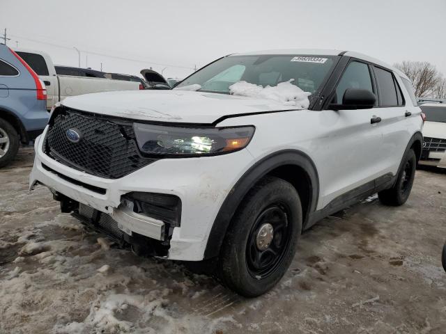 FORD EXPLORER P 2021 with VIN 1FM5K8AB8MGC31672 - Photo from auction