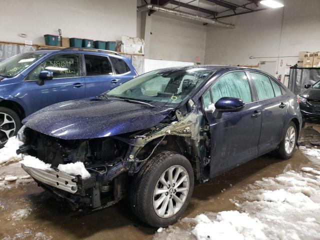 Photo 1 from auction – 2021 TOYOTA COROLLA LE with VIN 5YFHPMAE3MP161163