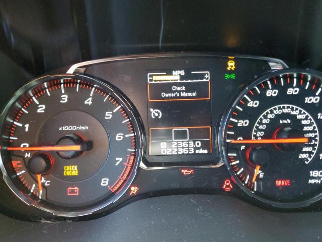 Photo 9 from auction – 2021 SUBARU WRX PREMIU with VIN JF1VA1C68M9822447