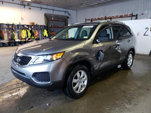 KIA SORENTO LX 2013 with VIN 5XYKTDA29DG423859 - Photo from auction