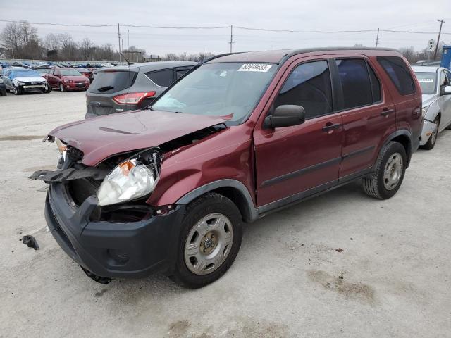 Photo 1 from auction – 2005 HONDA CR-V LX with VIN JHLRD68535C003594