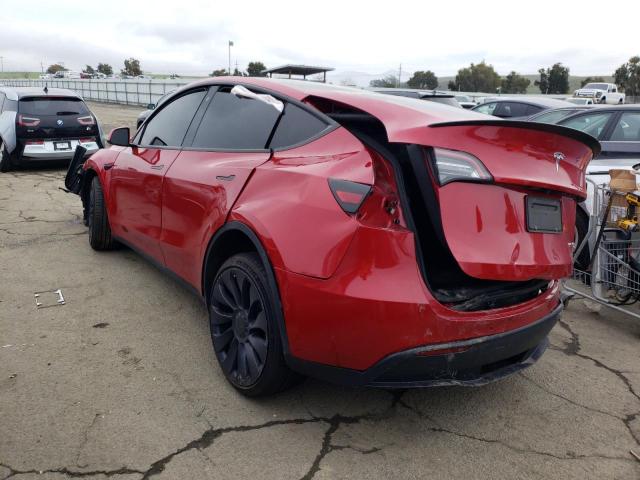 Photo 2 from auction – 2022 TESLA MODEL Y with VIN 7SAYGDEF7NF493223