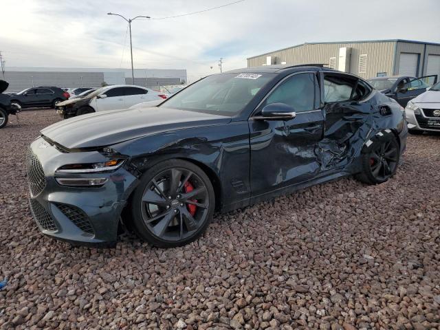 GENESIS G70 BASE 2023 with VIN KMTG54TE3PU121933 - Photo from auction